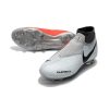 Nike Phantom Vision Elite DF FG Gris Rojo